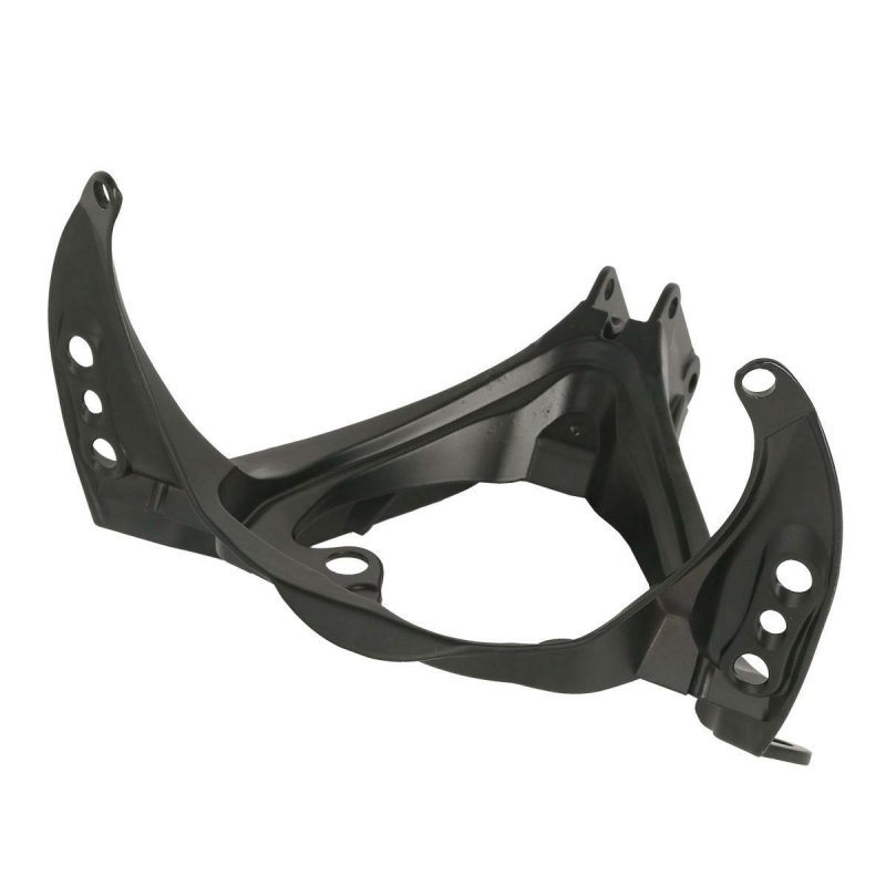 Motorcycle Upper Fairing Bracket Stay For Suzuki Gsxr1000 2005 2006 Heavy Duty Aluminum Front Black Pre Drilled
