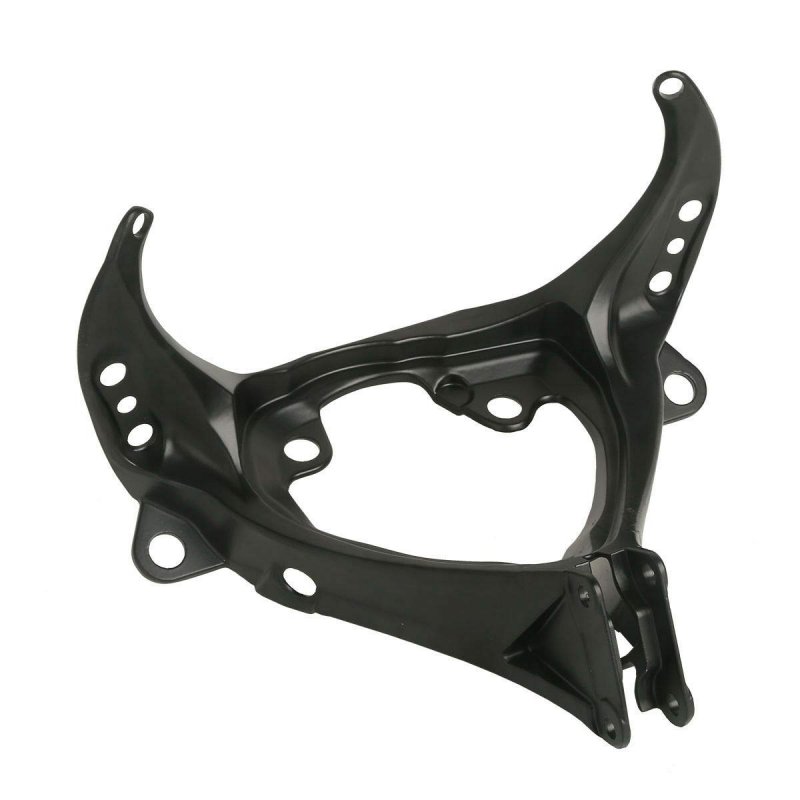 Motorcycle Upper Fairing Bracket Stay For Suzuki Gsxr1000 2005 2006 Heavy Duty Aluminum Front Black Pre Drilled