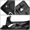 Auto Dynasty Factory Style Front License Plate Mounting Bracket Compatible With Toyota Sequoia 18-20 Matte Black