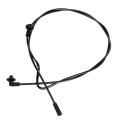 Curved Washer Hose For Chevy Express Pasajeros 2017 To 2020 Black Standard Style 18 In Length Alx-pau-ac-12363356-cla4