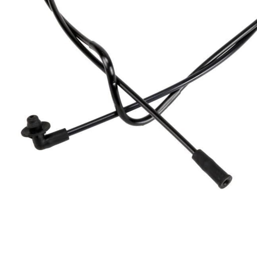 Curved Washer Hose For Chevy Express Pasajeros 2017 To 2020 Black Standard Style 18 In Length Alx-pau-ac-12363356-cla4