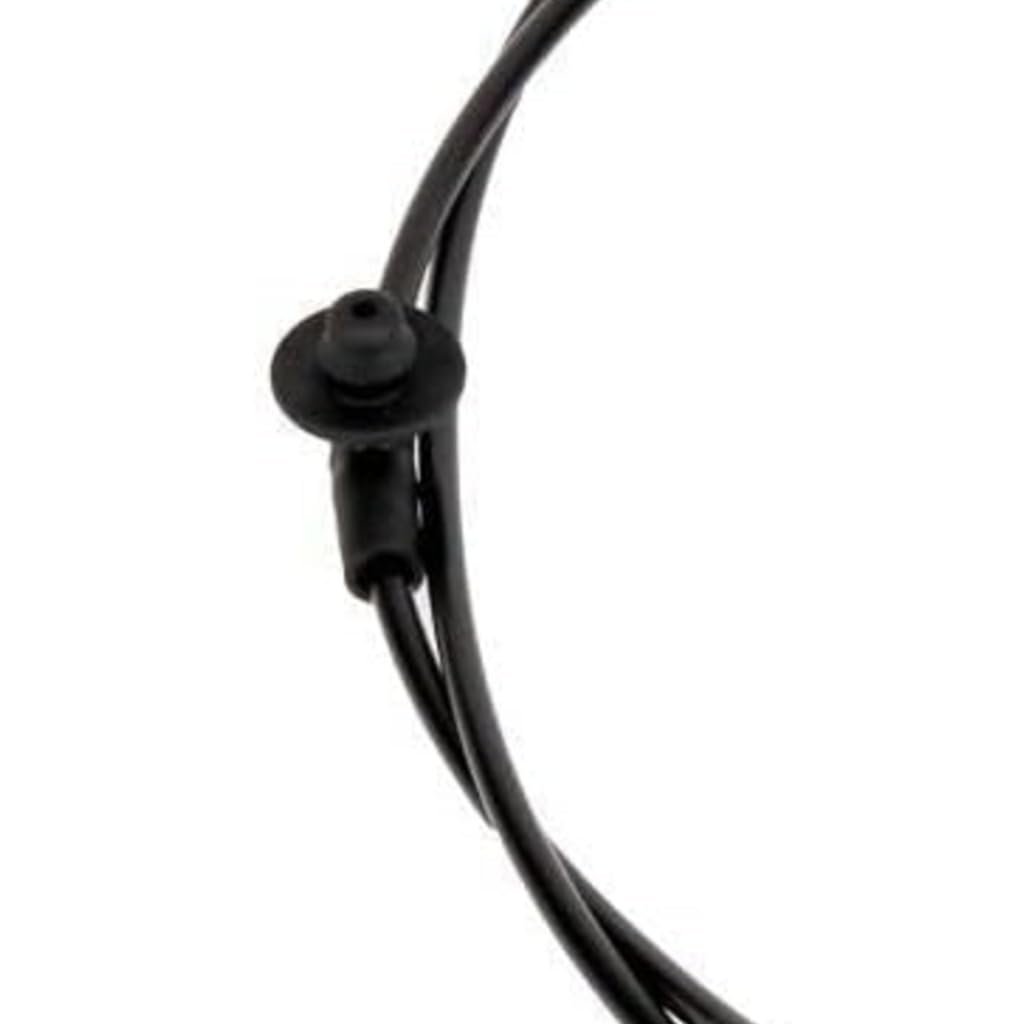 Curved Washer Hose For Chevy Express Pasajeros 2017 To 2020 Black Standard Style 18 In Length Alx-pau-ac-12363356-cla4