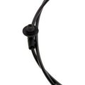 Curved Washer Hose For Chevy Express Pasajeros 2017 To 2020 Black Standard Style 18 In Length Alx-pau-ac-12363356-cla4