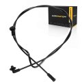 Curved Washer Hose For Chevy Express Pasajeros 2017 To 2020 Black Standard Style 18 In Length Alx-pau-ac-12363356-cla4