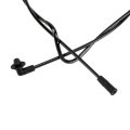Curved Washer Hose For Chevy Express Pasajeros 2017 To 2020 Black Standard Style 18 In Length Alx-pau-ac-12363356-cla4