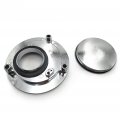 Hongk- Chromed Keyless Gas Cap Compatible With Yamaha Yzf R6 Twist Off Fueltank Fuel 1986-2014 B01c0suxew