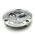 Chrome Keyless Gas Cap For Yamaha Yzf R6 Twist Off Fuel Tank Made Of 6061 T6 Aluminum All Years 1986 To 2014