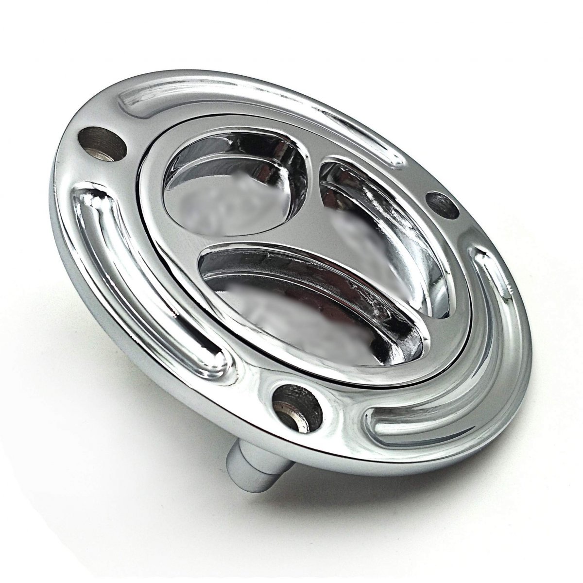 Chrome Keyless Gas Cap For Yamaha Yzf R6 Twist Off Fuel Tank Made Of 6061 T6 Aluminum All Years 1986 To 2014