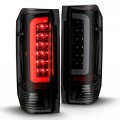 Apa Replacement For 1987-1997 F-150 F-250 1992-1996 Bronco Smoke Lens Led Tail Light Driver Passenger Pair Set 