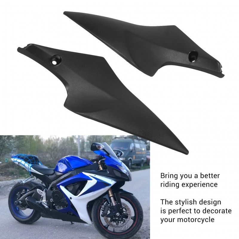 Gas Tank Side Cover Fairing Fydun 2pcs Left And Right Motorcycle Trim Replacement For Suzuki R 600 750 2006 2007 Black