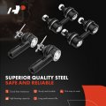 A-premium Set Of 6 Front Sway Bar Link Inner Outer Tie Rod End Compatible With Toyota Rav4 1996-2000 Corolla 1993-2002