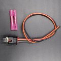 2 Pin Female Wpt-1251 Harness Wire Pigtail For Ford And Lincoln Motorcraft 11 8 In Copper Insulated Wires