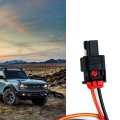 2 Pin Female Wpt-1251 Harness Wire Pigtail For Ford And Lincoln Motorcraft 11 8 In Copper Insulated Wires