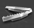 Kuafu Front Bumper Skid Plate Compatible With 2014 2015 Chevrolet Chevy Silverado 1500 Truck Chrome Replace For Gm1087249c