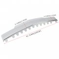 Kuafu Front Bumper Skid Plate Compatible With 2014 2015 Chevrolet Chevy Silverado 1500 Truck Chrome Replace For Gm1087249c