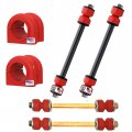 6pc Front Rear Sway Bar Links Bushings Fits 2002-2005 Ford Explorer Mountaineer 29 30mm 