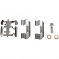Silver Rear Driver Brake Caliper Aintier 18b4726 For Cadillac 2000-2002 Chevrolet 1999-2005 Gmc