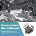 X Autohaux Engine Coolant Thermostat Housing Assembly For Nissan Frontier 1998-2004 Xterra 2000-2004 2120053j00