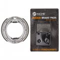 Niche Brake Pad With Shoe Set For Suzuki Intruder 800 700 750 64400-38810 59100-38820 Front Rear Semi-metallic