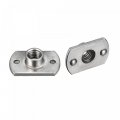 Uxcell Weld Nuts Tab Base Carbon Steel Machine Screw 2 Projection M6 And 4 M8 Welding Hood Fasteners Silver Pack Of 50