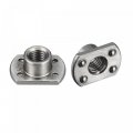 Uxcell Weld Nuts Tab Base Carbon Steel Machine Screw 2 Projection M6 And 4 M8 Welding Hood Fasteners Silver Pack Of 50