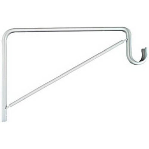National N224-501 White Baked Enamel Shelf Rod Bracket