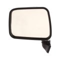 Driver Side Door Mirror For Isuzu Pickup Rodeo 1990 1991 1992 1993 Chrome Flat Manual Foldaway Non Heated Replaces Iz1320108 