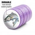 Stripped Bass Fishing Valve Stem Caps For Tire Rim Wheel Aluminum Purple