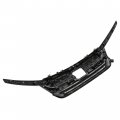 Hecasa Front Grille Compatible With 2019-2021 Honda Pilot Grill W Chrome Trim Plastic Black Silvery Replacemant For Ho1210158