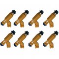8pcs 2003-2009 Replacement For Land Rover Range Jaguar Xk8 4 2 V8 Fuel Injectors 195500-4260 2w93-aa