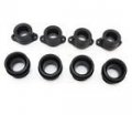 Complete Rubber Insulator Set Compatible With Honda Cb350f Cb400f Four Intake Air Box Boots 