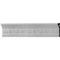 Ekena Millwork Mldx02be 1 4-inch H X 1 7 8-inch P 96-inch L Bedford With Flowers Moulding 