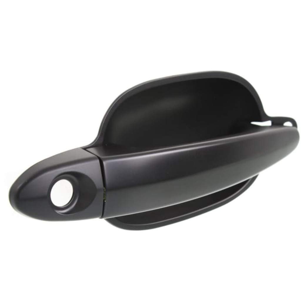 Exterior Door Handle Front Driver Side For Bmw 645ci 2004 2005 Primed With Key Hole Base Trim Plastic Replacement Part