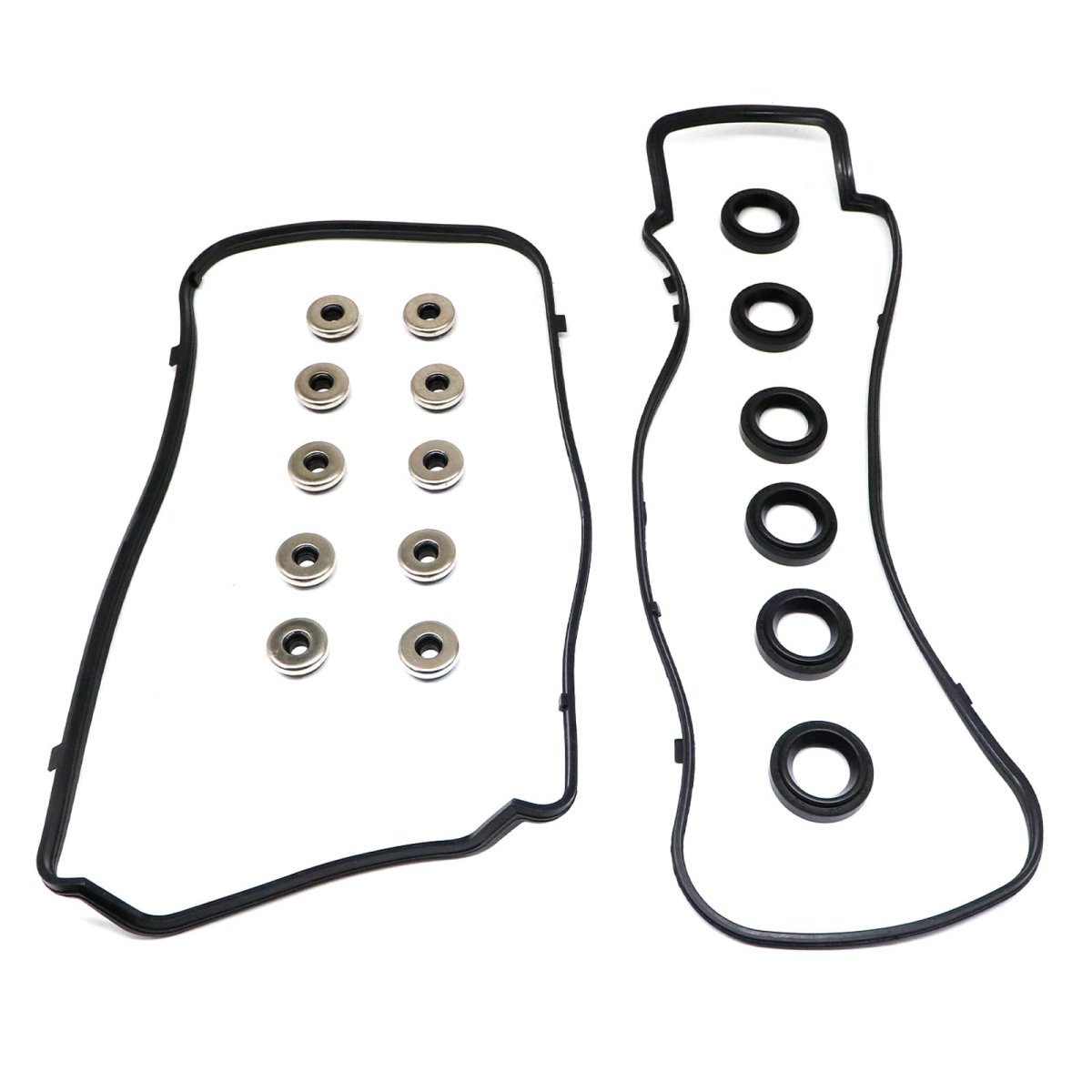 Front Rear Valve Cover Gasket Kit For Honda Acura Pilot Mdx V6 2008-2017 12030-r70-a00 12050-r70-a00