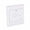 Uxcell Push Button Release Switch Door Access Control System Pc Panel 86mm X Dc 12v 3a White