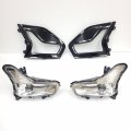 Ledin Fog Lights Kit Compatible For 2019 2020 Ford Fusion Oe Style Clear Lens Built-in Led Lamps Assembly 