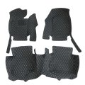 Surround Floor Mats Liner For Toyota Camry 2018 2023 3 Piece Black Microfiber Leather With Beige Stitching Xpe Eva Carpet Front 