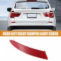 X Autohaux Rear Left Bumper Reflector Light Cover For Bmw X3 F25 2011-2014 63147217315 Red