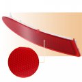 X Autohaux Rear Left Bumper Reflector Light Cover For Bmw X3 F25 2011-2014 63147217315 Red
