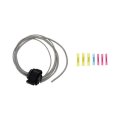 Trailer Tow Harness Connector Replacement For 15306164 7 Way Female Blade Terminal 16 In Wiring Circle Shape Black Gray Yellow