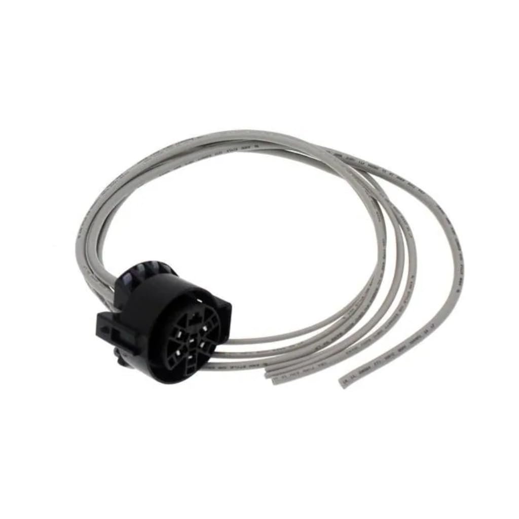 Trailer Tow Harness Connector Replacement For 15306164 7 Way Female Blade Terminal 16 In Wiring Circle Shape Black Gray Yellow