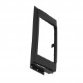 Double Din Installation Dash Kit Fydun Black Abs 2 Stereo Audio Fascia Panel Navigation Car Frame For Land Rover Range
