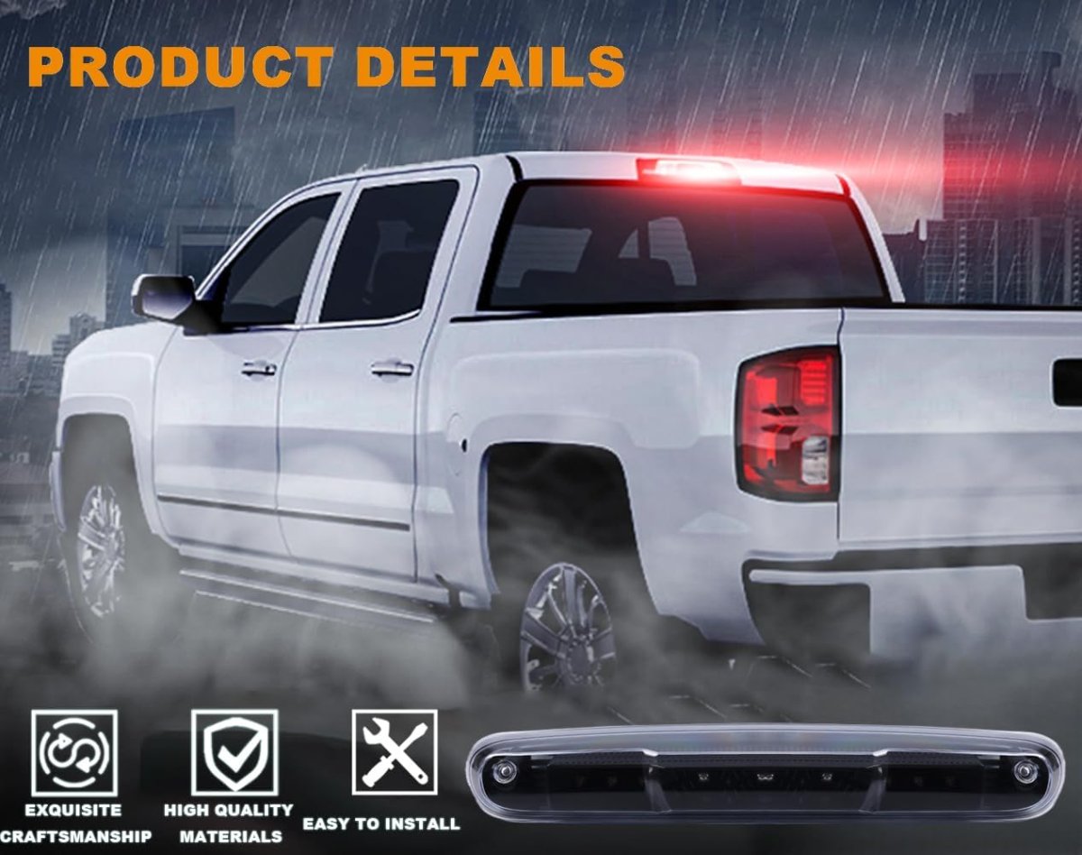 Led Third Brake Cargo Light For Chevy Silverado Gmc Sierra 1500 2500hd 3500hd 2007 2008 2009 2010 2011 2012 2013 Rear High