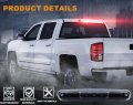 Led Third Brake Cargo Light For Chevy Silverado Gmc Sierra 1500 2500hd 3500hd 2007 2008 2009 2010 2011 2012 2013 Rear High