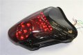 Httmt Mt201-sk Clear Led Tail Light Brake With Integrated Turn Signals Indicators Compatible 2008-2020 Suzuk Hayabusa Gsx1300r