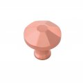 Belwith-keeler B053134-bcp Facette Knob 1-3 8-inch Diameter Brushed Copper 