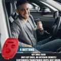 4 Buttons Keyless Entry Remote Key Fob Shell Case Kit For Honda Cr-v Pilot Civic Accord With Mini Screwdriver Red