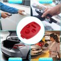 4 Buttons Keyless Entry Remote Key Fob Shell Case Kit For Honda Cr-v Pilot Civic Accord With Mini Screwdriver Red