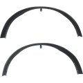 Front Fender Flare Pair For Nissan Rogue 2014 2015 2016 2017 2018 2019 Driver And Passenger Side Textured Black Plastic 
