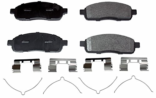 Fx1083 Prosolution Semi-metallic Brake Pad For Rear Position Noise Reduction And Corrosion Protective Coating